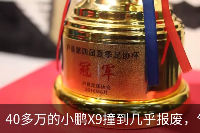 40多万的小鹏X9撞到几乎报废，气囊一个没弹！售后：力度不够，点位也不对